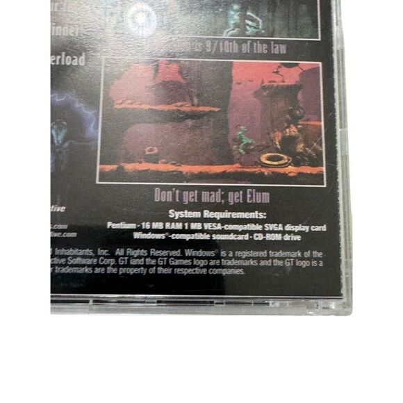 Oddworld Abe's Oddysee 1997 PC CD-ROM Computer Game Complete With Manual - Picture 3 of 5